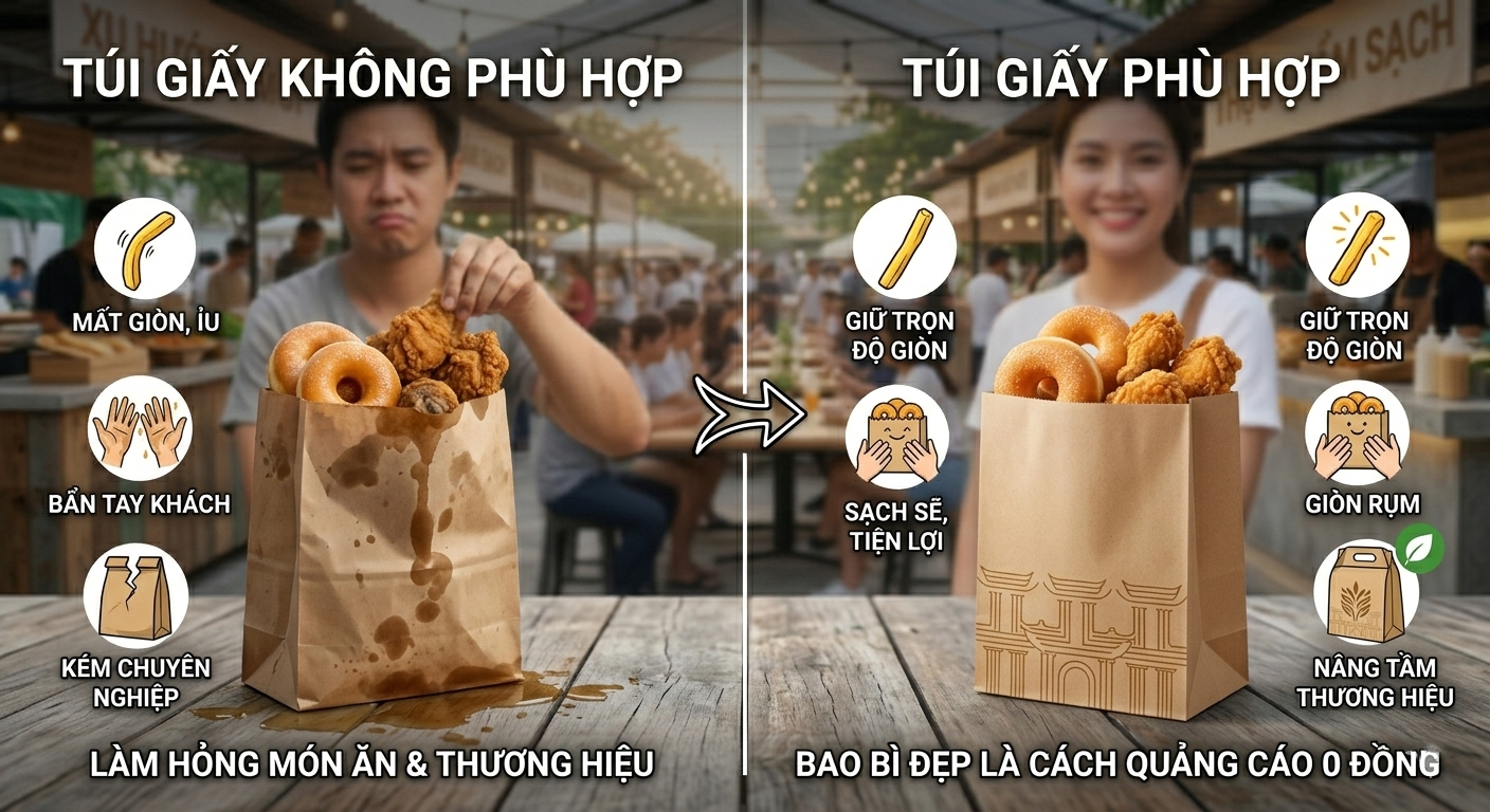 Chọn Đúng Loại Túi Giấy