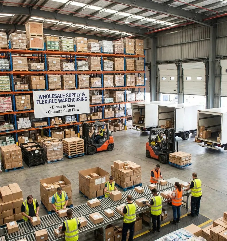 Cung Ứng Sỉ & Lưu Kho Linh Hoạt