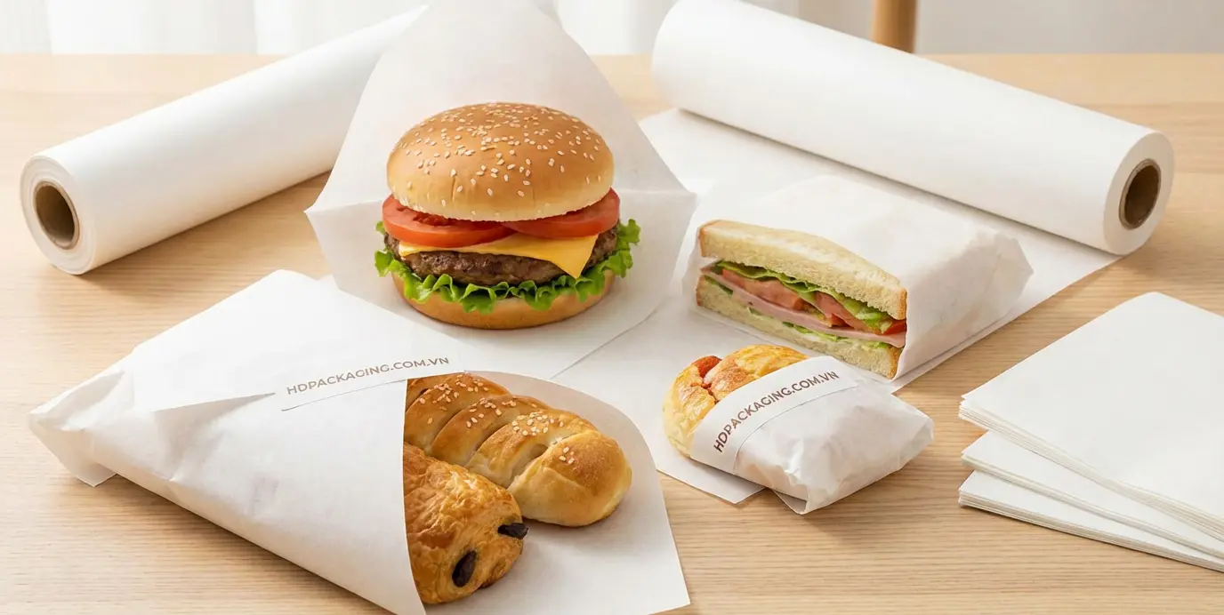 Giấy gói thực phẩm HD Packaging Việt Nam