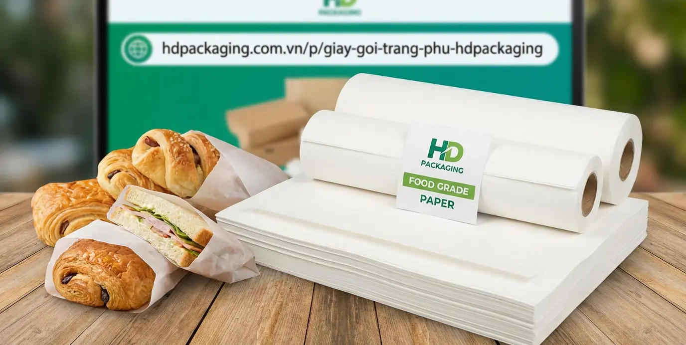 Giấy gói tráng phủ chất lượng giá rẻ