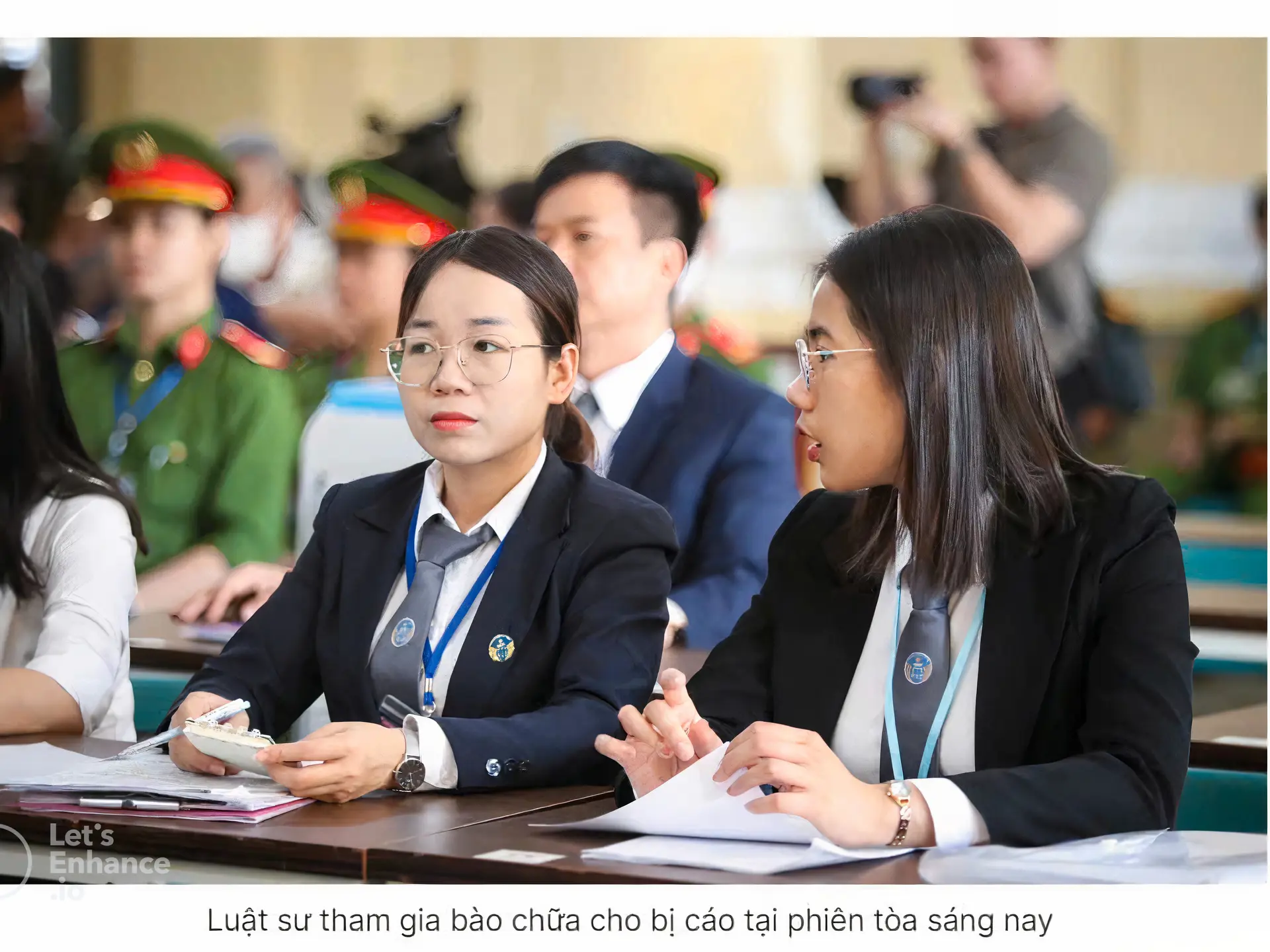 luat su nguyen thi le kieu tranh tung tai toa an