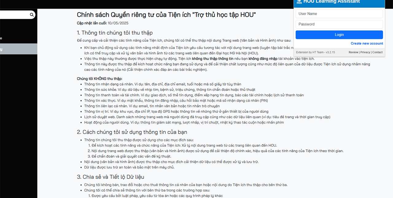 Hình ảnh ứng dụng Trợ thủ học tập HOU - 3