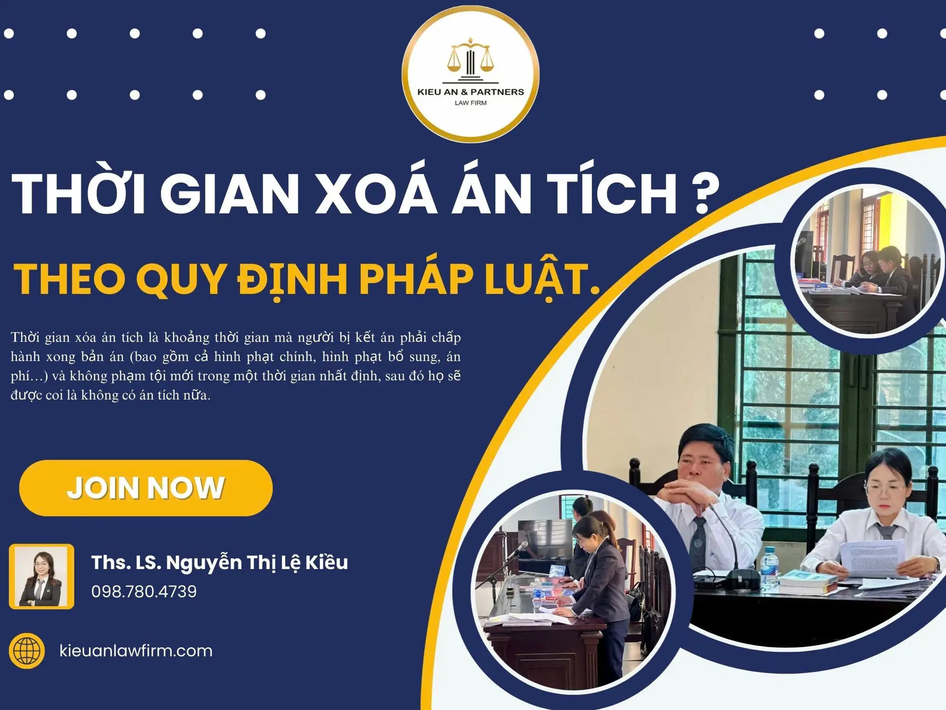 Thời gian xoá án tích, luật kiều an